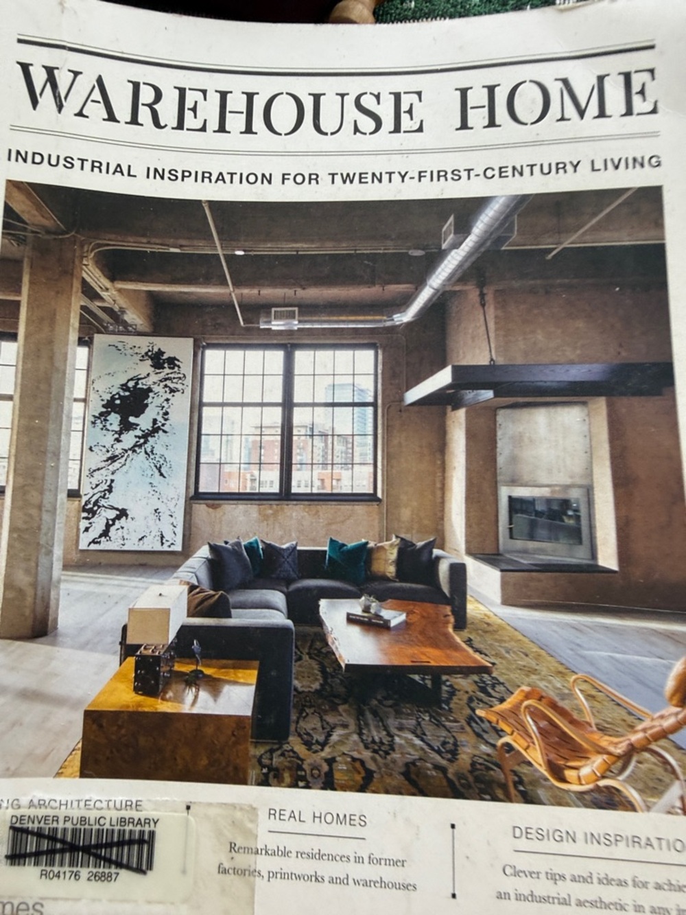 Warehouse Home book clever tips, and ideas for achieving an industrial aesthetic